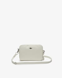 Women's Daily Classic Coated Piqu&eacute; Canvas Square Zip Shoulder Bag