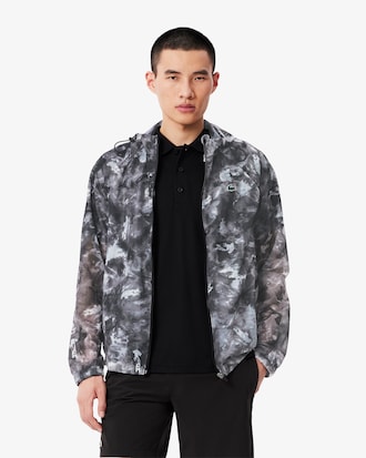 Lightweight Crocodile Print Sport Jacket