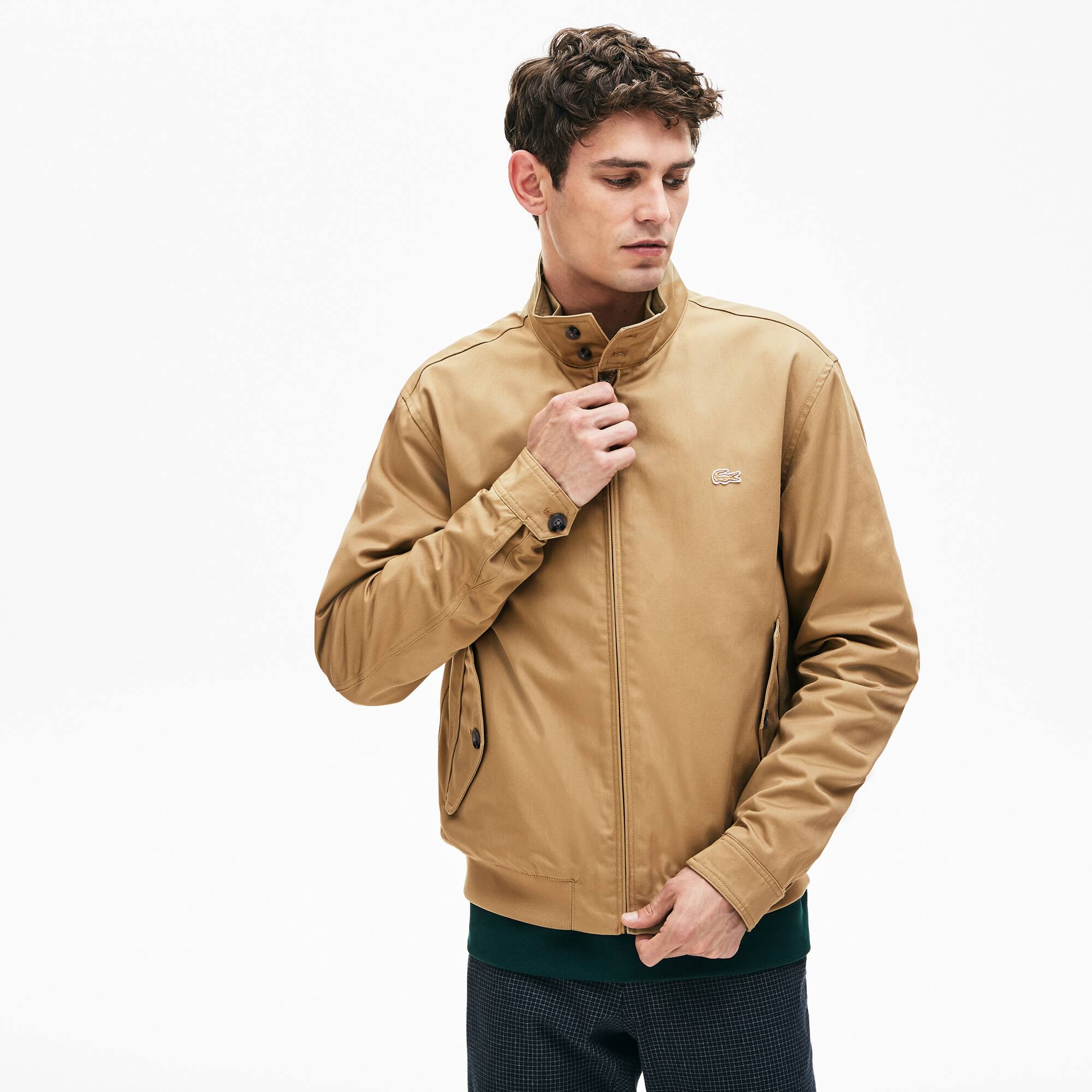 lacoste khaki jacket