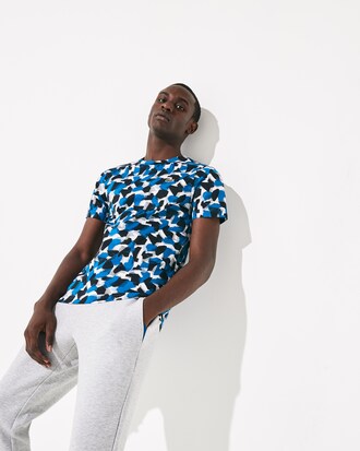 Men's Lacoste SPORT Camouflage Print Cotton Jersey T-shirt