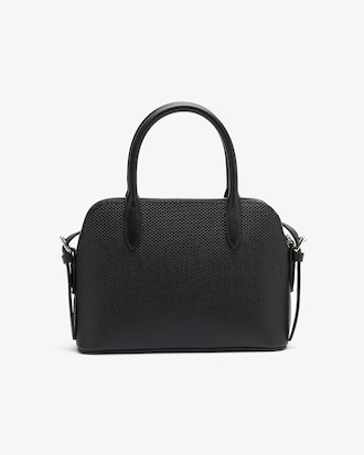 Small Piqué Leather Chantaco Bugatti Bag