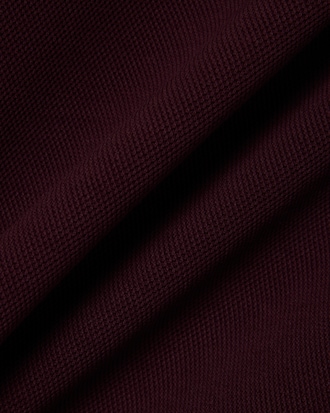Relaxed Fit Piqu&eacute; Crew Neck Sweatshirt
