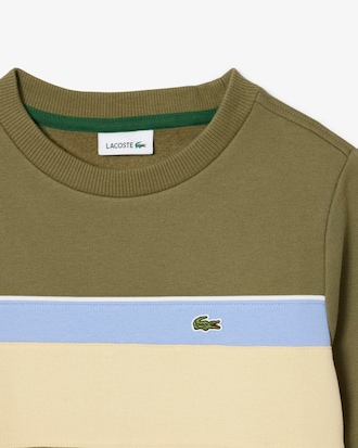 Colour-Block Fleece Sweatshirt