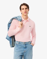 Classic Fit Long Sleeved L.12.12 Polo Shirt