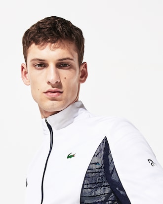 Men's Lacoste SPORT x Novak Djokovic Zip Sweat Jacket