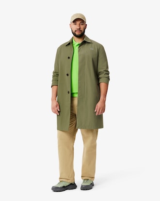 Water-Repellent Windproof Trench Coat
