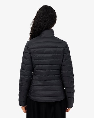 Water-Repellent Quilted Puffed Jacket