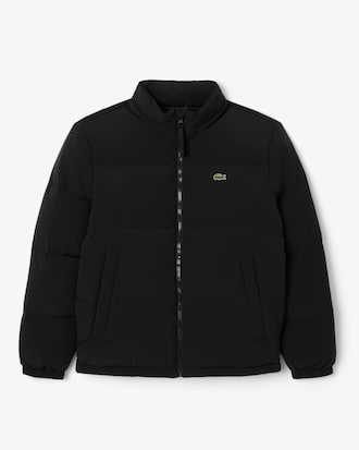 Water-Repellent Hooded Down Jacket