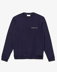 Men's Embroidered Multicolour Signature Fleece Sweatshirt