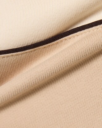 Colour-Block Zipped Hoodie