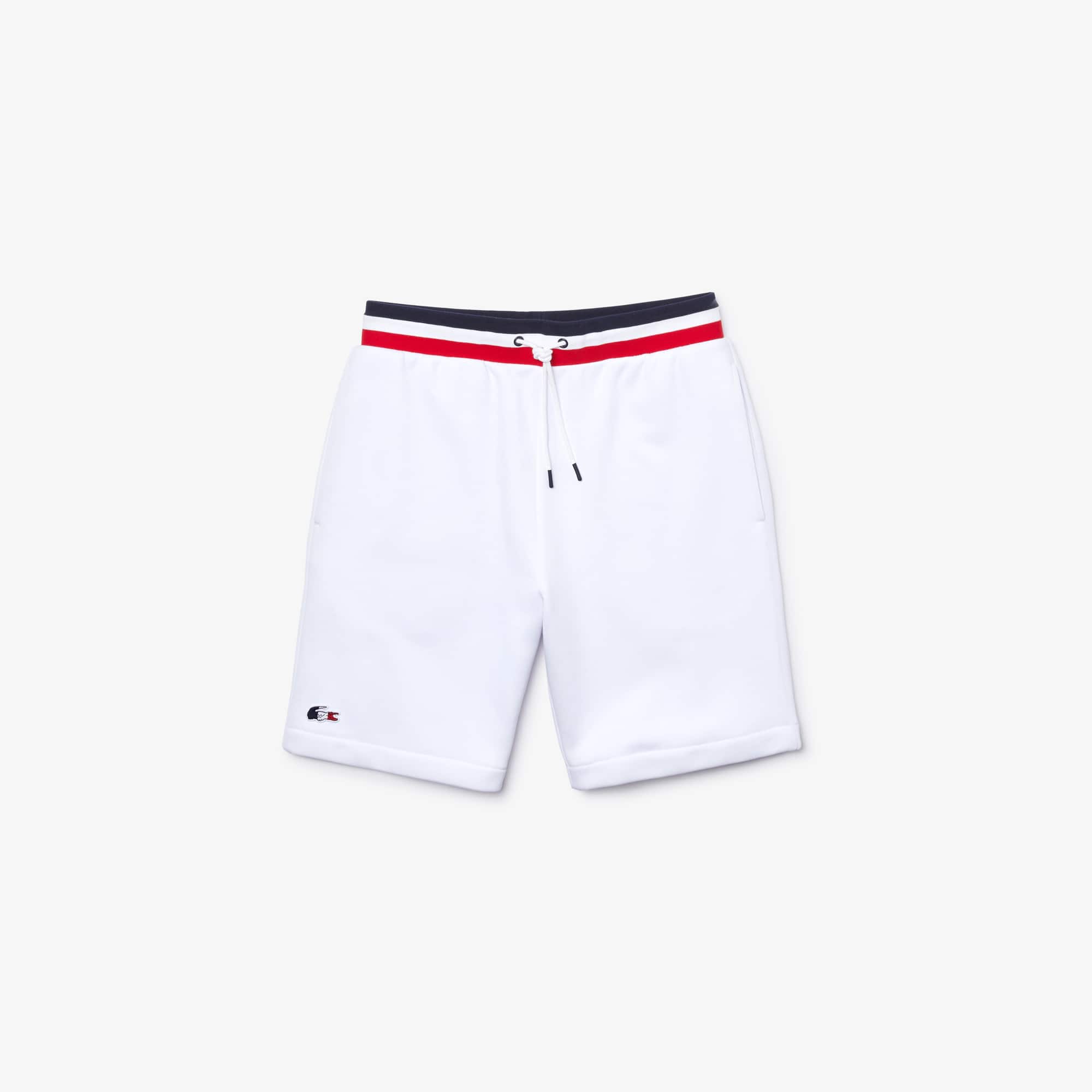 lacoste fleece shorts