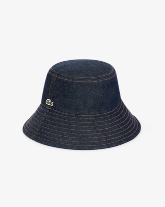 Cotton Denim Bucket Hat