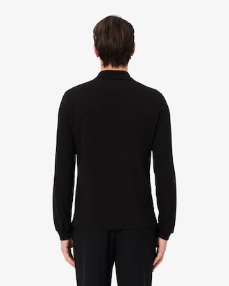 Classic Fit Long Sleeved L.12.12 Polo Shirt