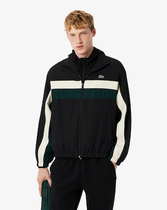 Colour-Block Water-Repellent Track Jacket