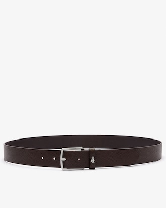 Grained Leather Belt
