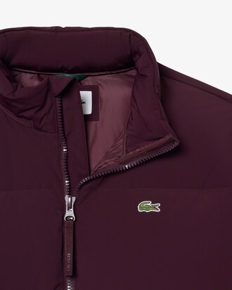 Water-Repellent Hooded Down Jacket