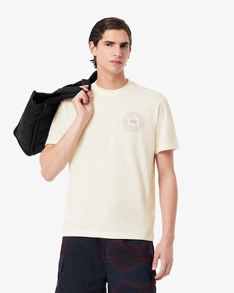 Print Badge Jersey T-shirt