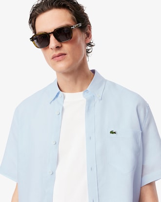 Short Sleeved Linen Shirt