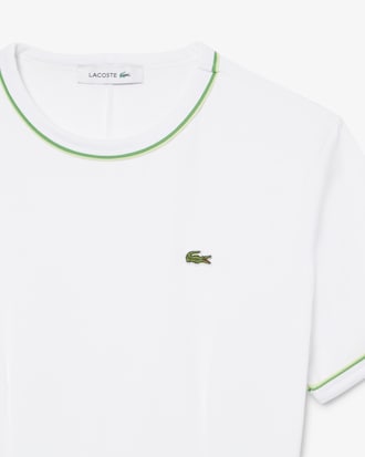 Trim Accent Jersey T-shirt Dress