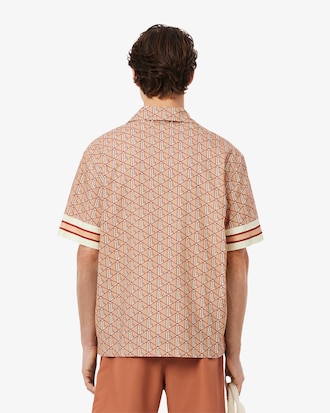 Straight Cut Monogram Shirt