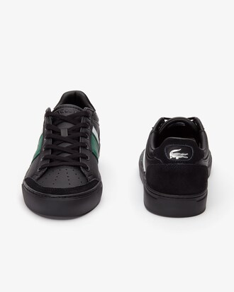 Men's Courtline Leather and Suede Trainers