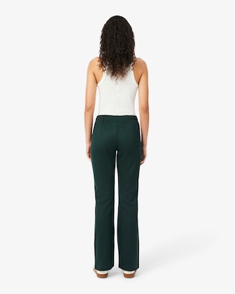 Flared Pleated Sweatpants