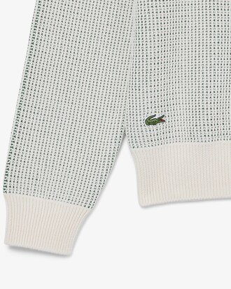 Heritage Jacquard Motif Cotton Sweater