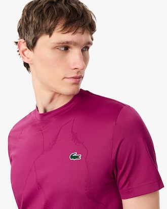 Ultra Dry Crocodile Jacquard Tennis T-shirt