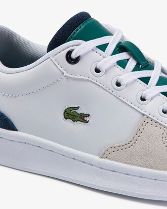 Children's Masters Cup Leather and Suede Trainers