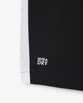 Colorblock Diamond Taffeta Sport Shorts