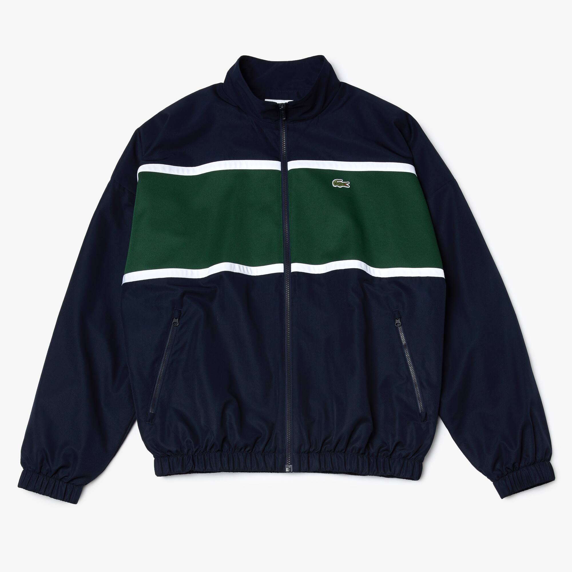 lacoste side panel tracksuit