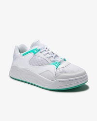 Women's Court Slam Dynamic Textile and Leather Trainers