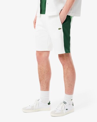 Cotton Fleece Colour-Block Shorts