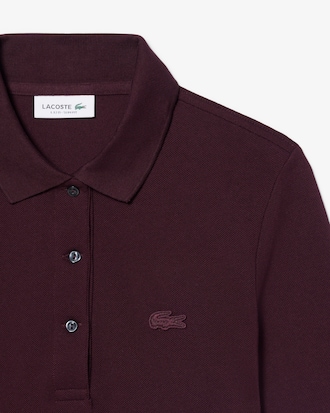 Slim Fit L.12.D Three Quarter Sleeve Polo Shirt