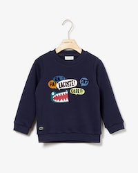 Boys' Fun Croc Pattern Fleece Sweatshirt