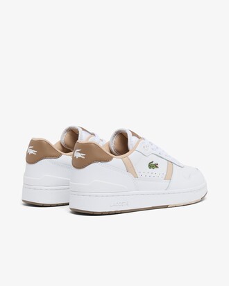 Women's T-Clip Set Leather Sneakers
