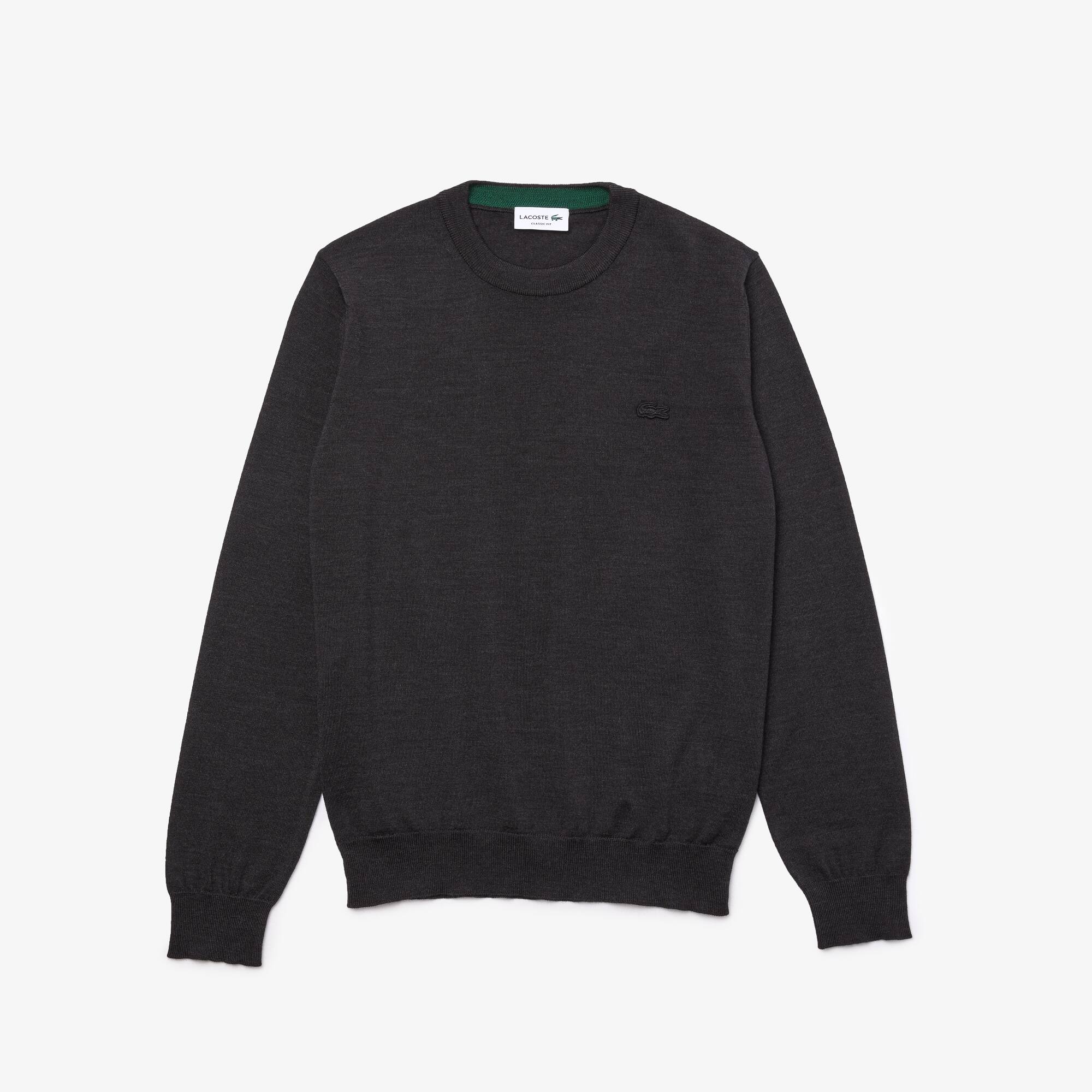 lacoste grey sweater