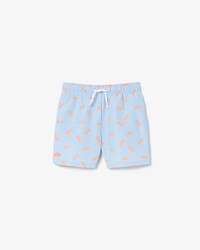 Printed Taffeta Swim Trunks