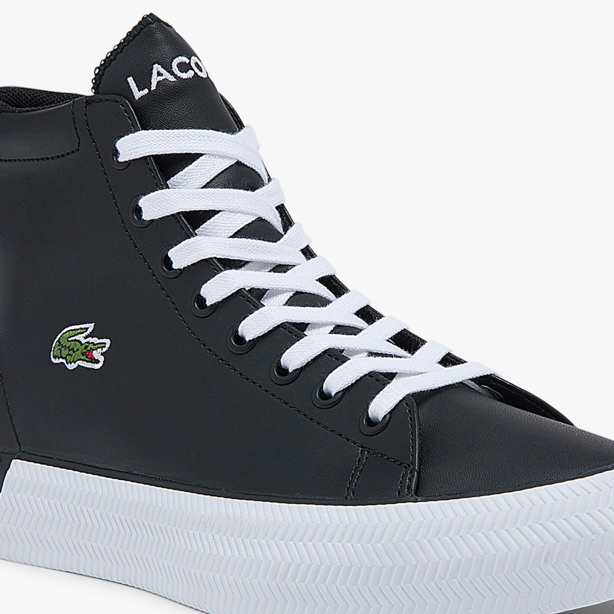Juniors' Gripshot Mid Synthetic Trainers | LACOSTE