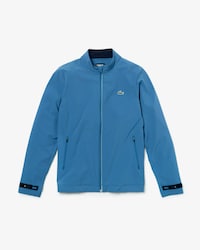 Men's Lacoste SPORT Water-Resistant Printed Zip Golf Jacket