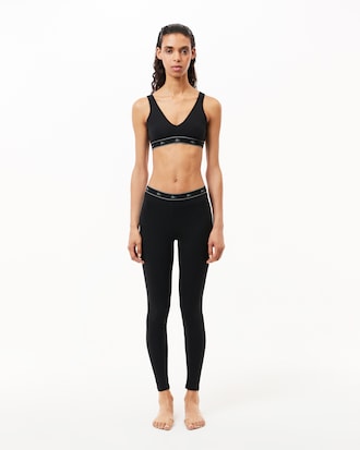 Stretch Cotton Loungewear Leggings