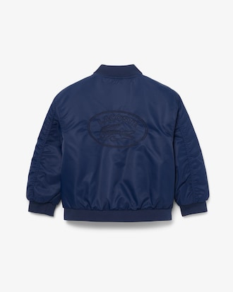 Unisex Nylon Bomber Jacket