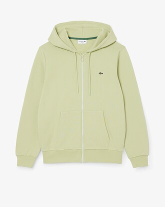 Classic Fit Zipped Fleece Sweatshirt