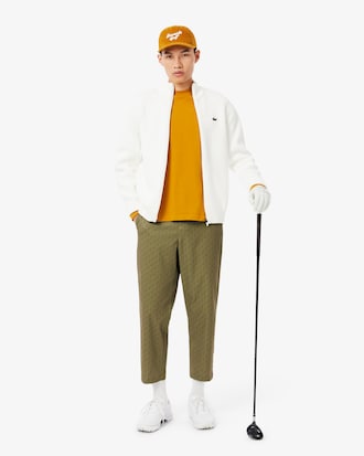 Embroidered Corduroy Golf Cap