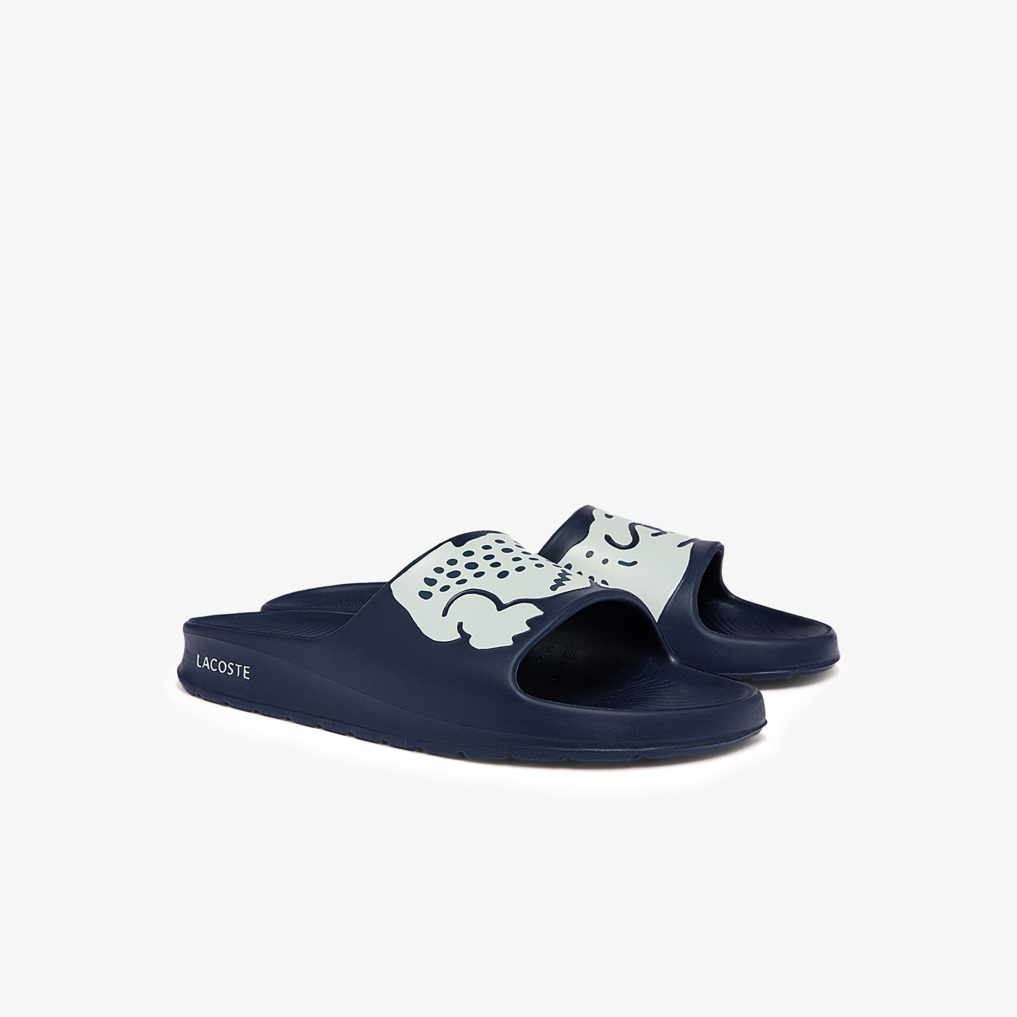 lacoste croc slide