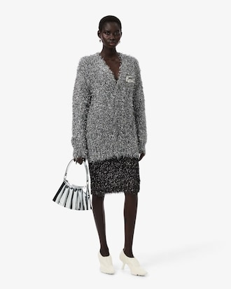 Runway Lurex Knit Skirt