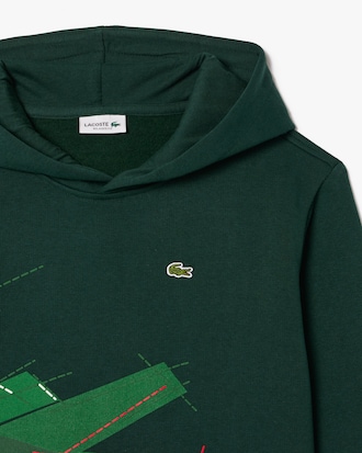 Crocodile Graphic Hoodie