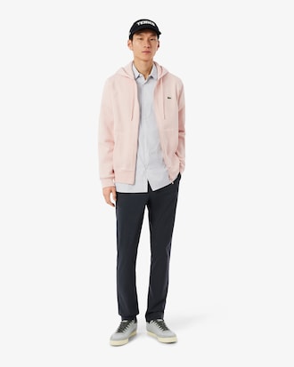 Slim Fit Striped Stretch Poplin Shirt