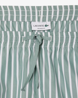 Relaxed Fit Striped Shorts