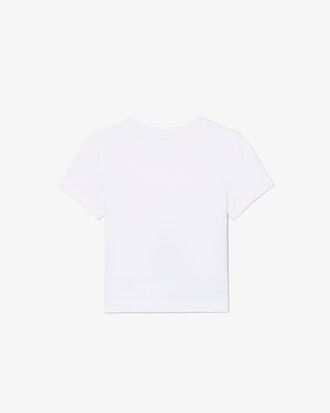 Croc Print Cotton T-shirt